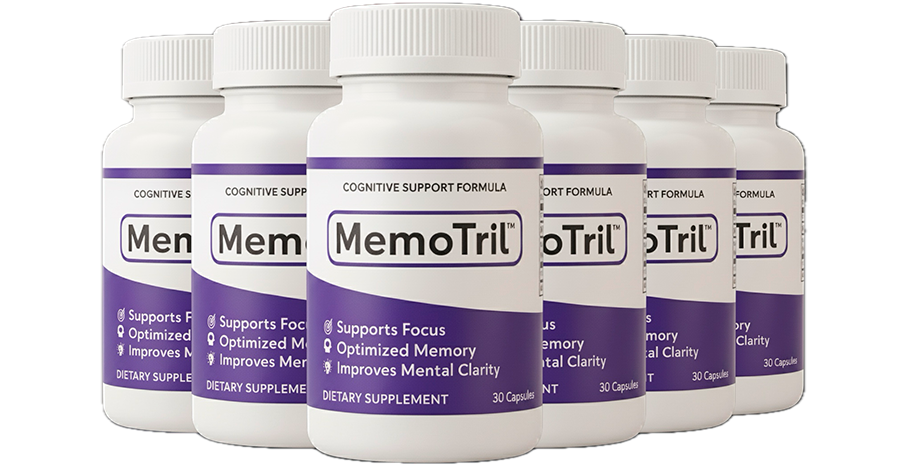 MemoTril Advanced Brain Support – 6 bottle pack